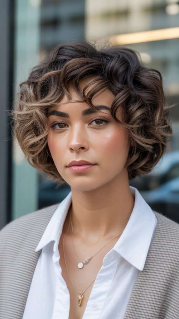 Ash Brown Balayage for Cool Undertones