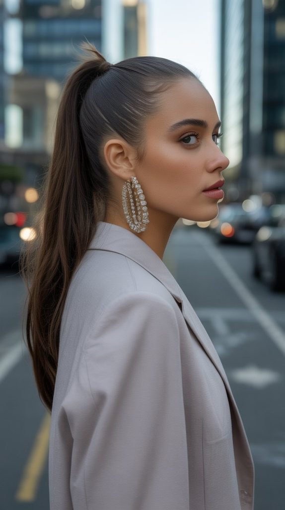 Elevated Ponytail Updo