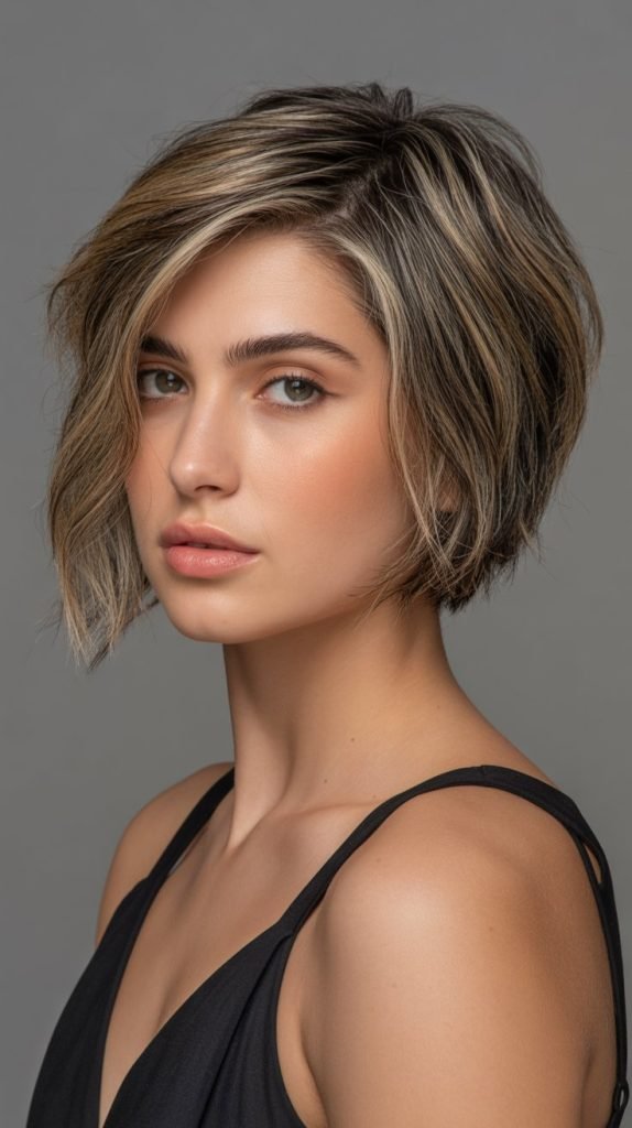 Textured Short Bob