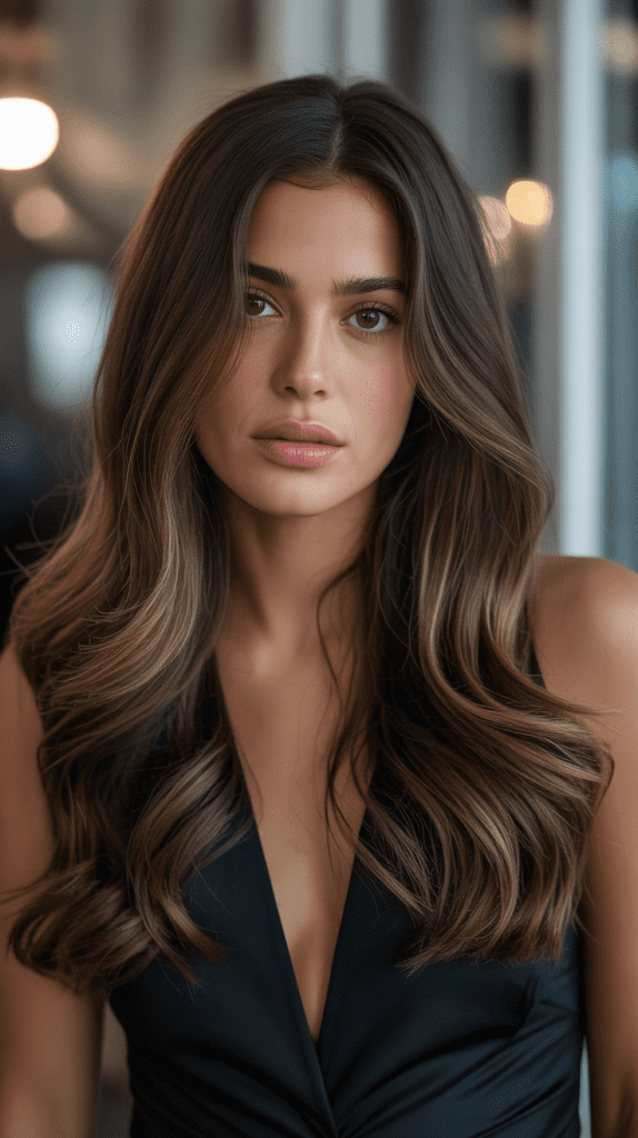 Midnight Mocha Balayage