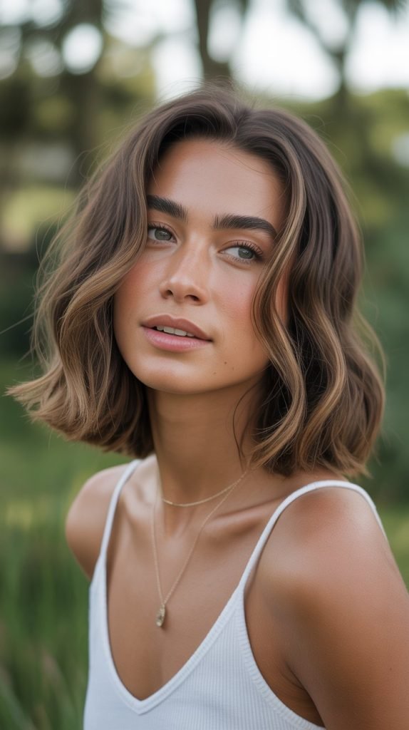 Textured Mid-Length Cut