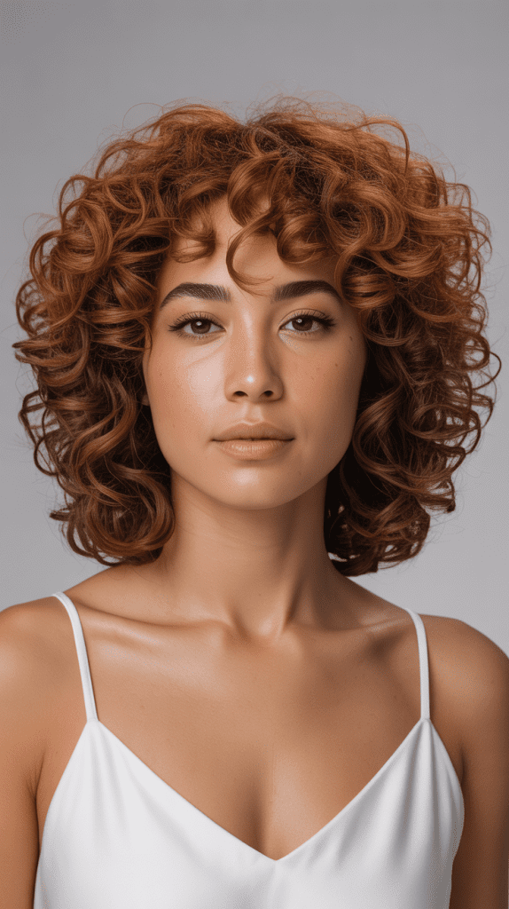 Layered Natural Curls