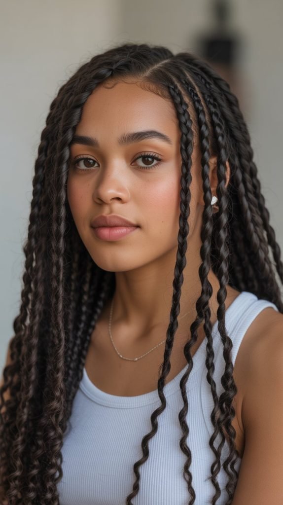 Side Part with Natural Texture Enhancement