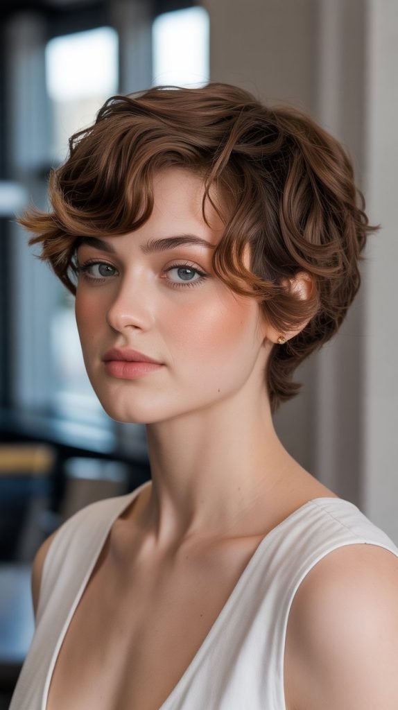Wavy Textured Pixie