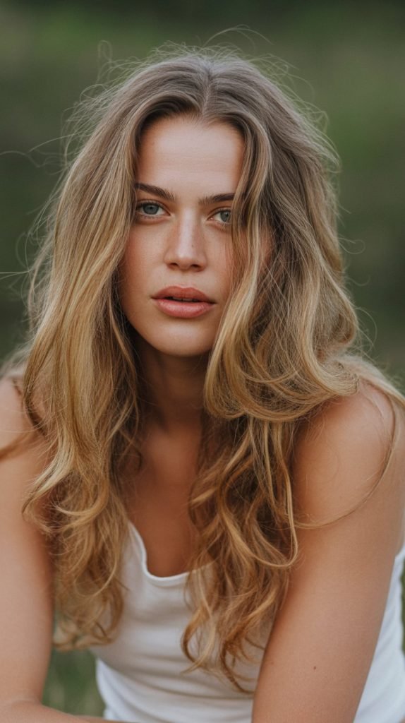  Long Layered Natural Flow