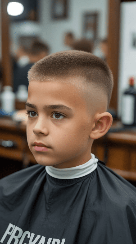 The Classic Crew Cut Perfection