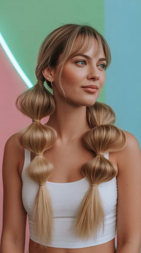 Bubble Ponytail Volume
