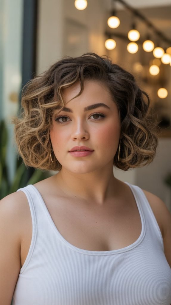 Subtle Balayage Enhanced Bob