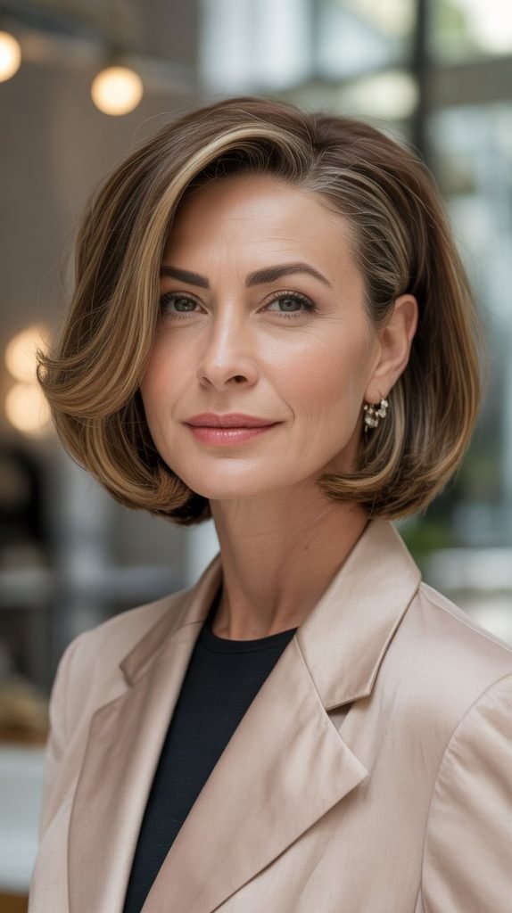 Graduated Bob with Face-Framing