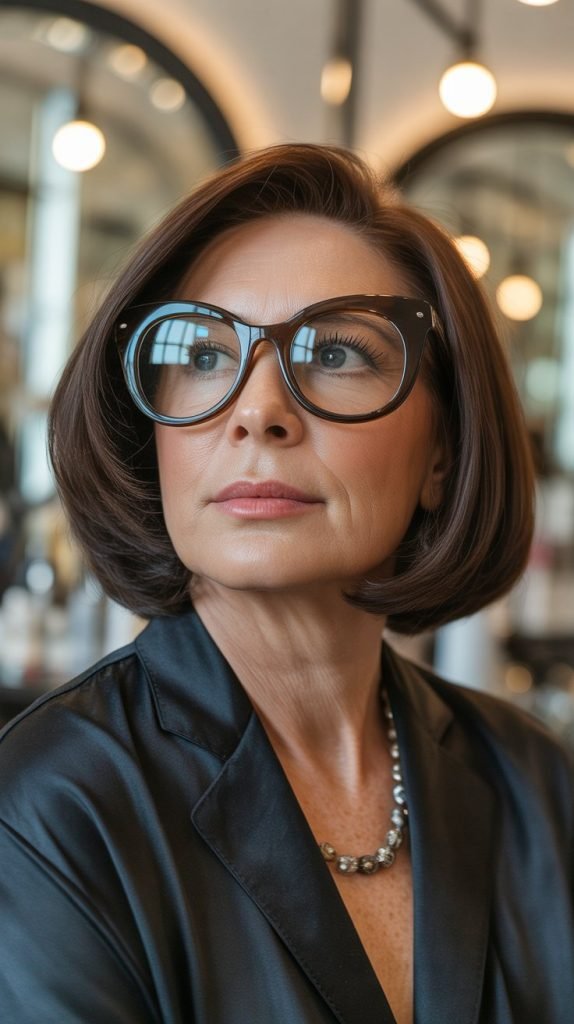  Curved Bob with Inner Layers