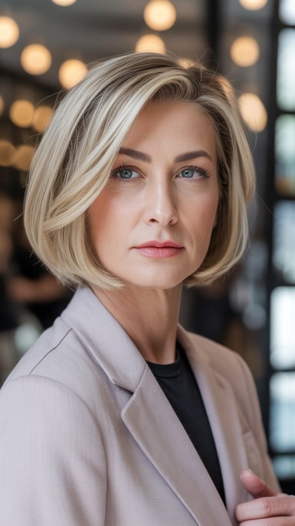 Blunt Bob with Movement