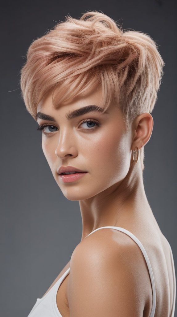 Textured Crown with Tapered Sides