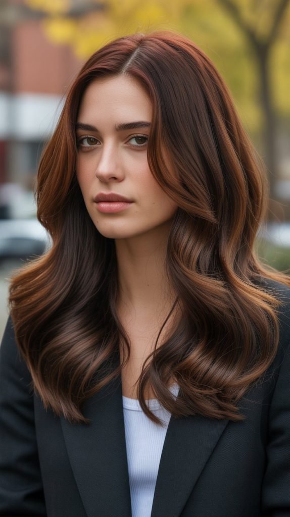 Subtle Mahogany Lowlights