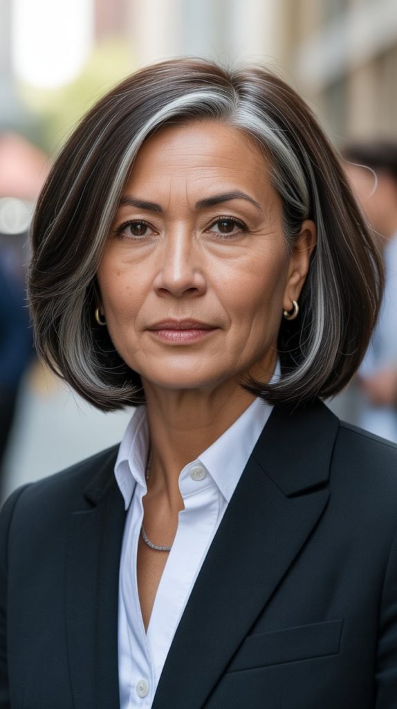  Blunt Cut with Internal Layers