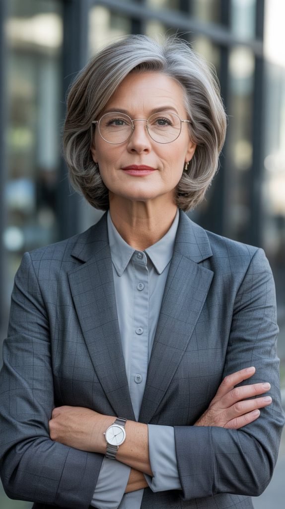 Steel Gray Structured Layers