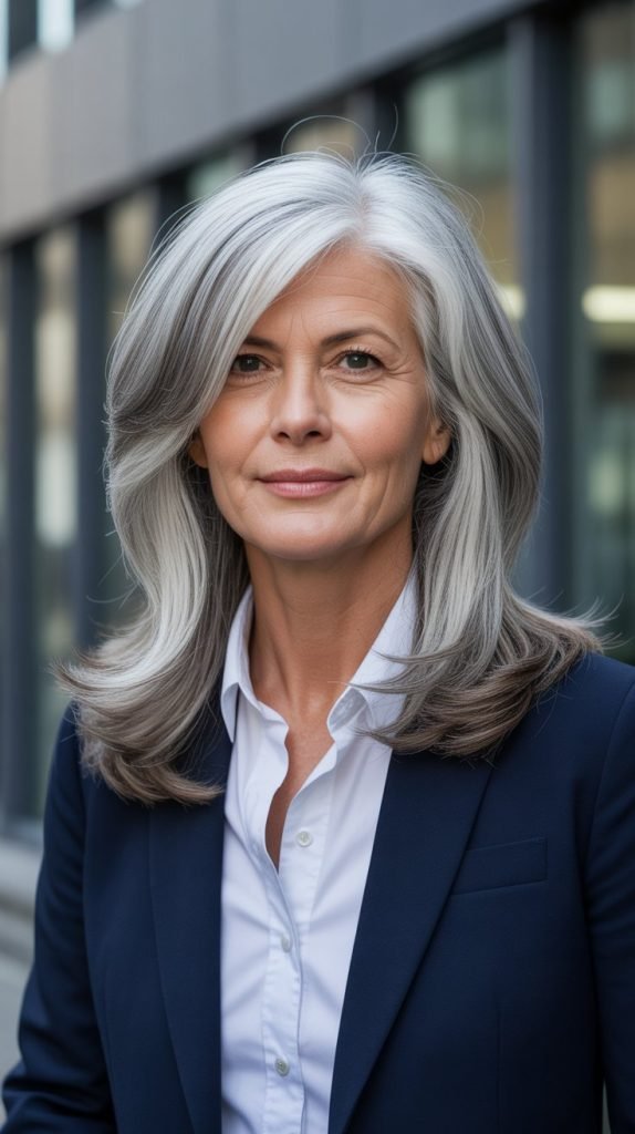 Long Straight Layers with Side Part