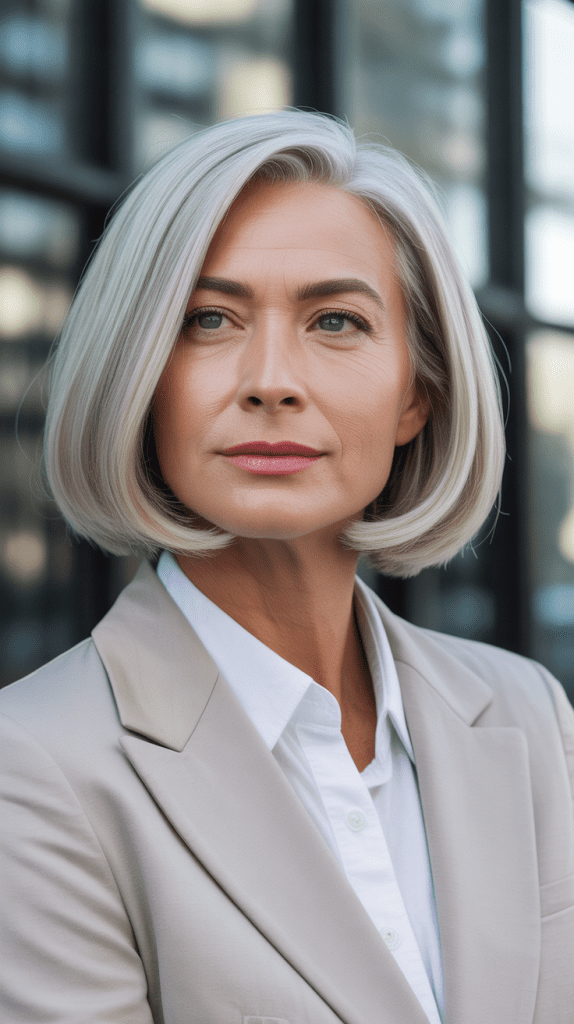 Structured Bob with Precise Lines