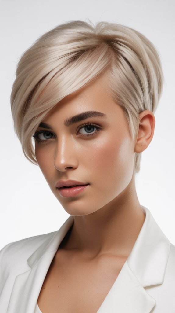 Classic Asymmetrical Pixie