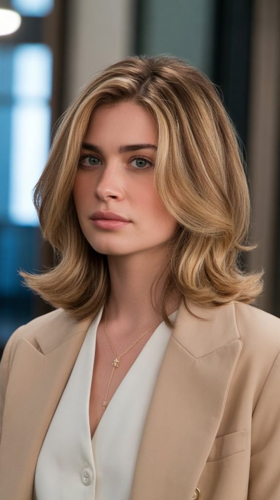 Classic Layered Lob with Volume Focus