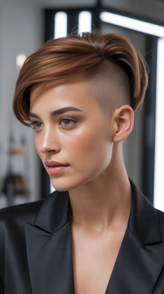 Classic Side Undercut Pixie