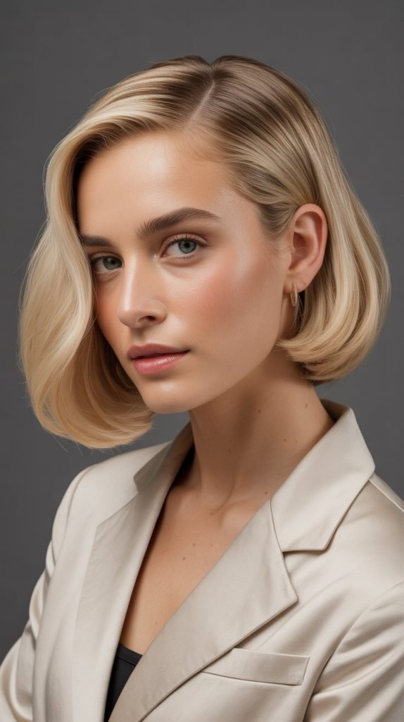 Classic Side-Swept Bob