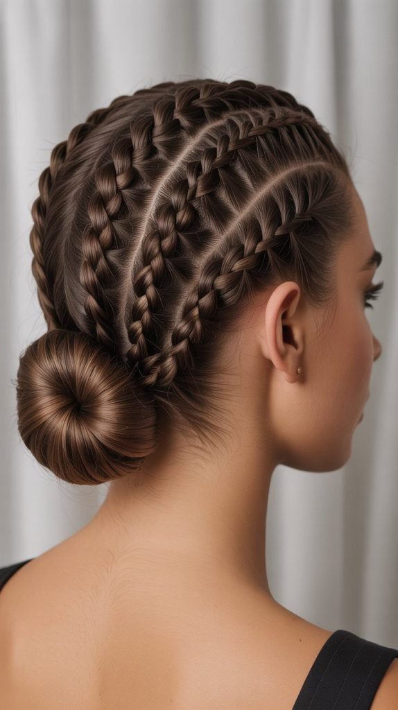 Classic Low Bun Styling Technique