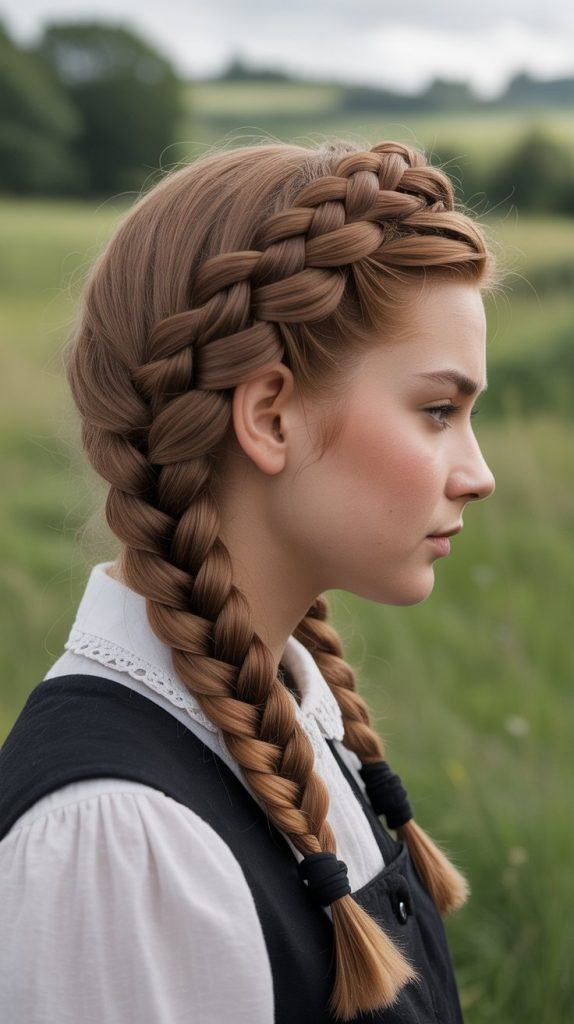  Milkmaid Braids and Wrapped Styles