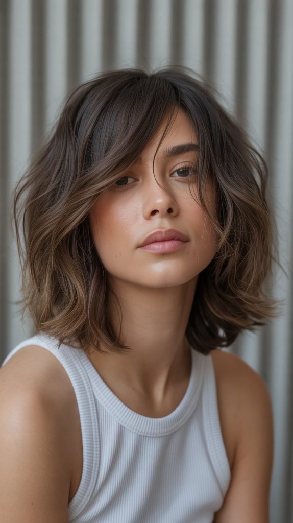 Shoulder-Length Shag