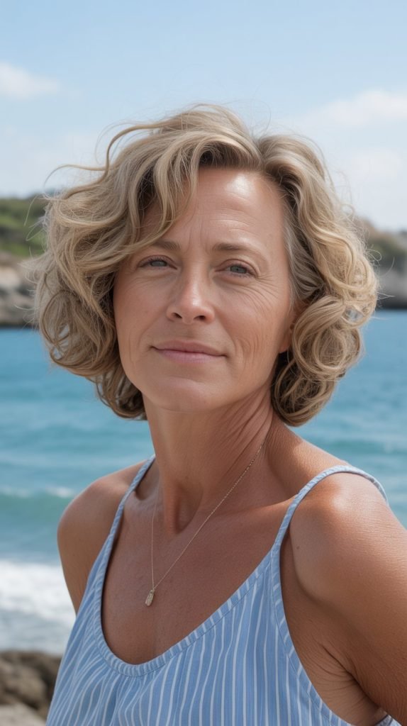 Beachy Tousled Curls