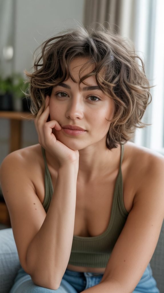 Tousled Bedhead Pixie