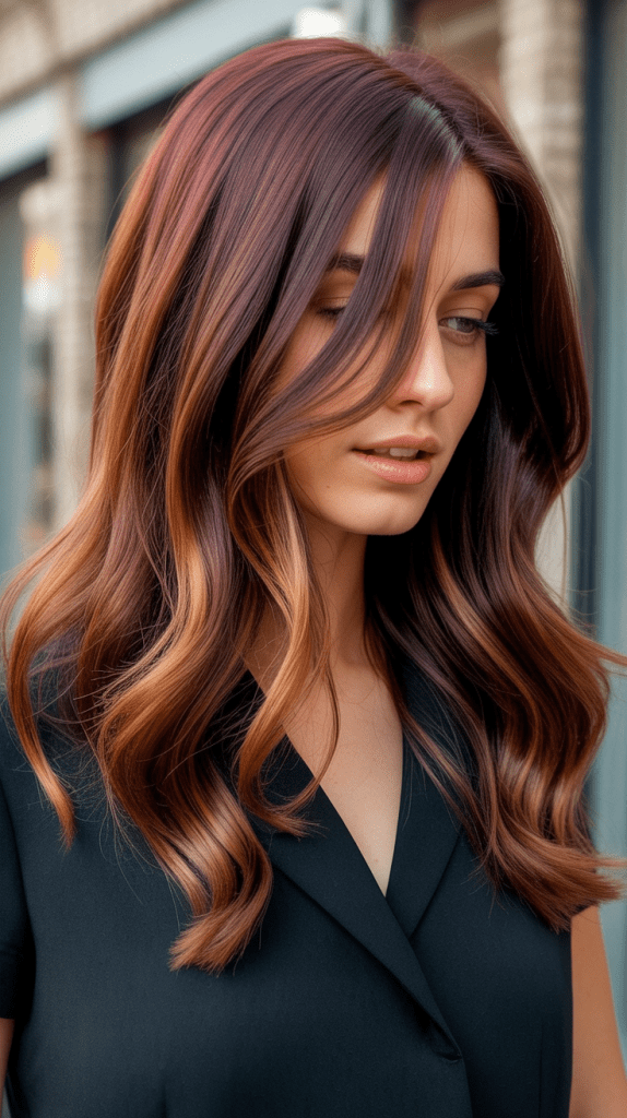 Mahogany Copper Accents