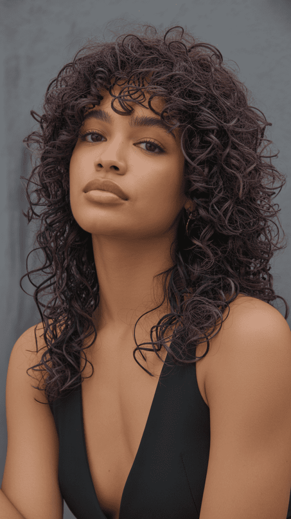 Eggplant Purple Lowlights