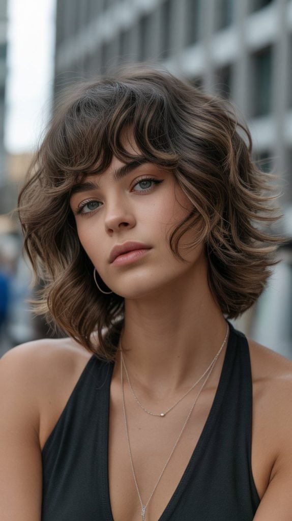 Layered Shag with Wavy Texture