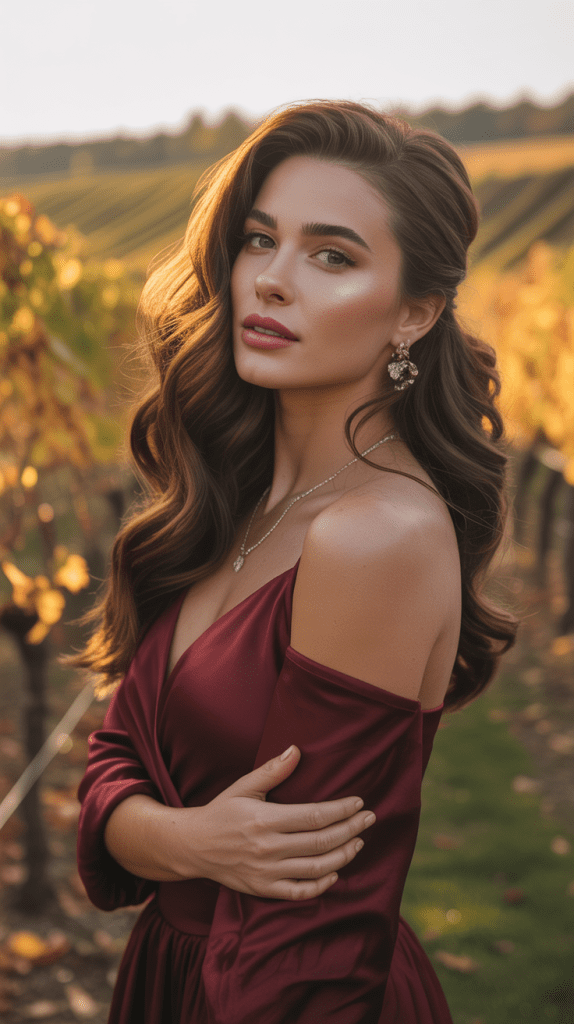 Burgundy Wine Undertones