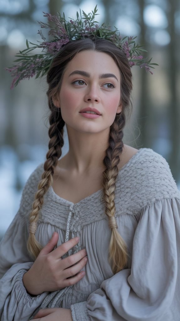 Crown Braids with Length