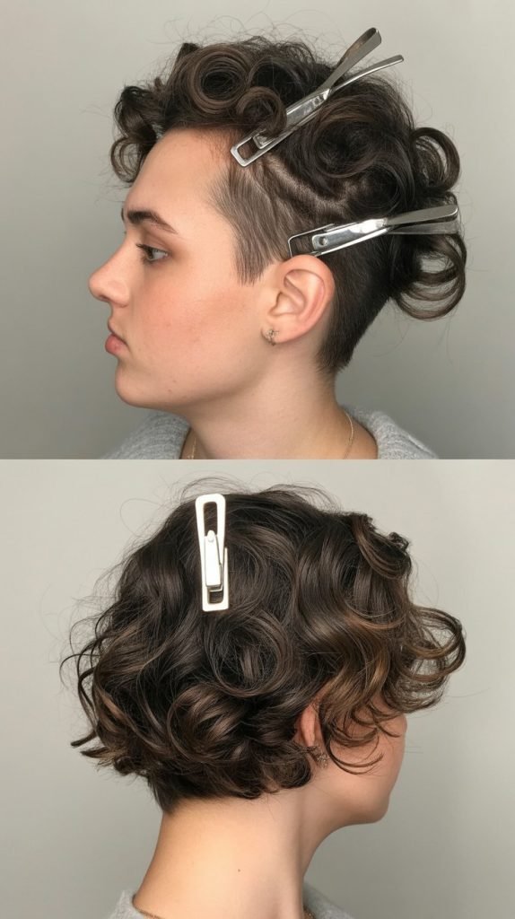 Creating Volume and Lift in Short Hair