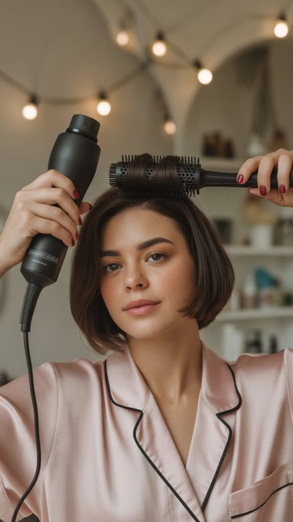 Preparing Short Hair for Heat Styling