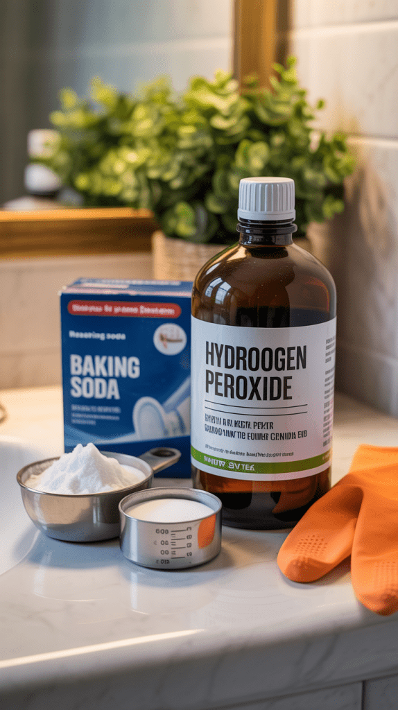 Hydrogen Peroxide and Baking Soda Professional-Grade Treatment