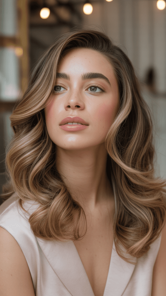 Soft Layered Waves with Subtle Graduation