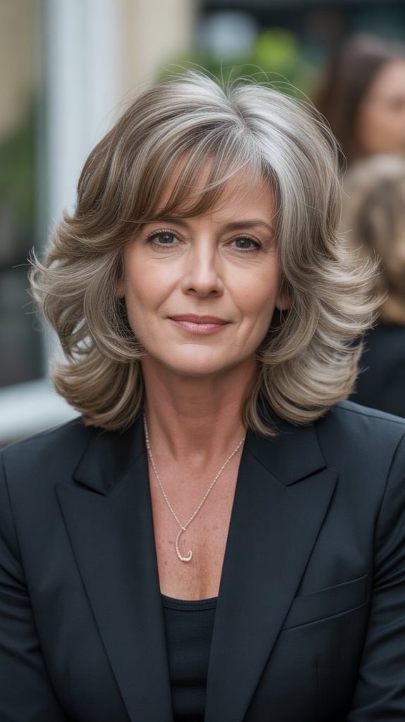  Feathered Medium Cut