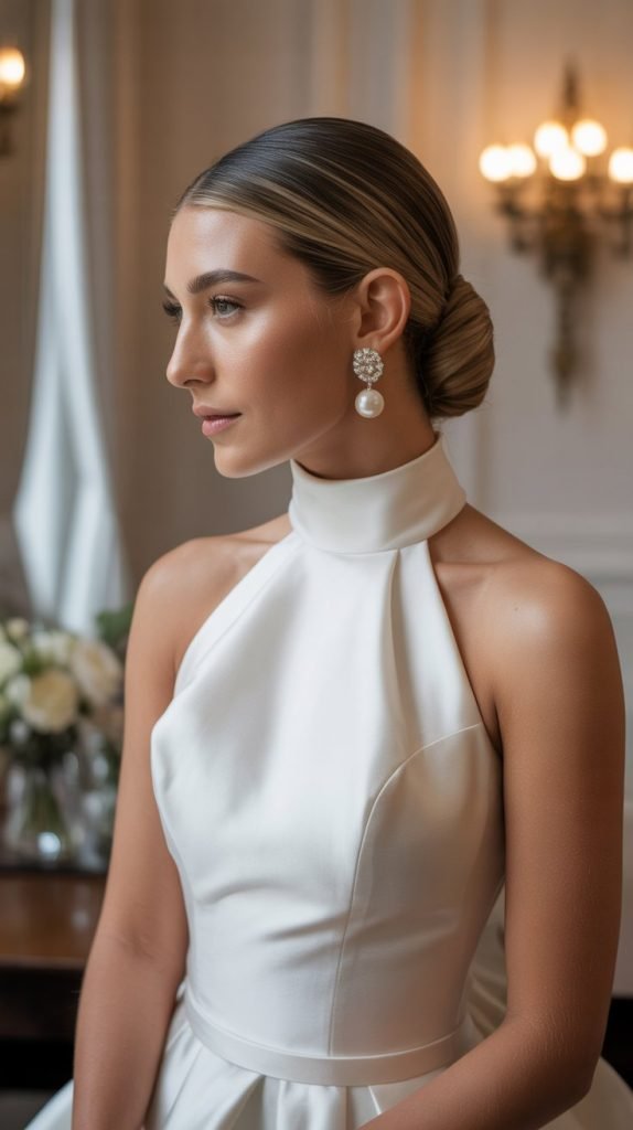 Sleek Low Chignon