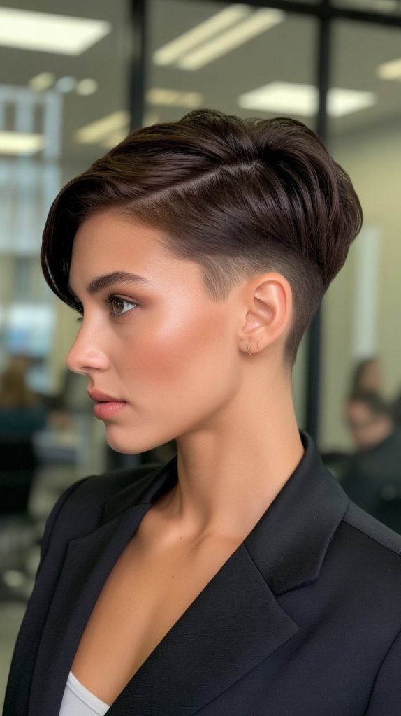 . Graduated Undercut Fade