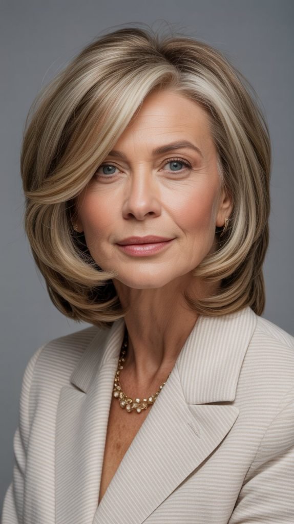 Layered Lob (Long Bob)