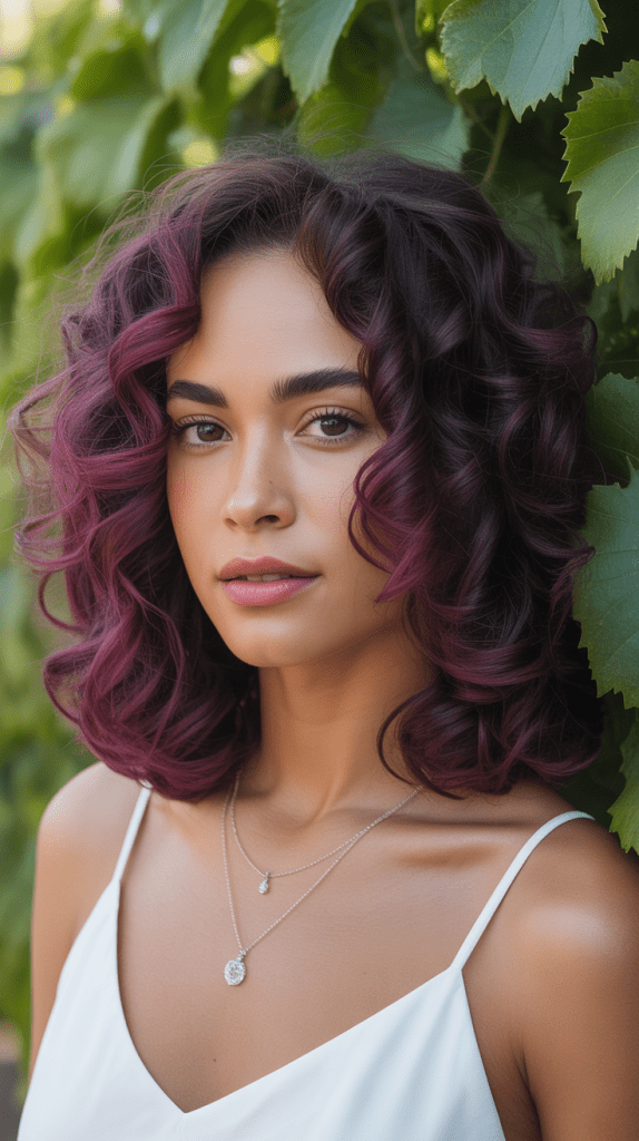 Concord Grape Balayage