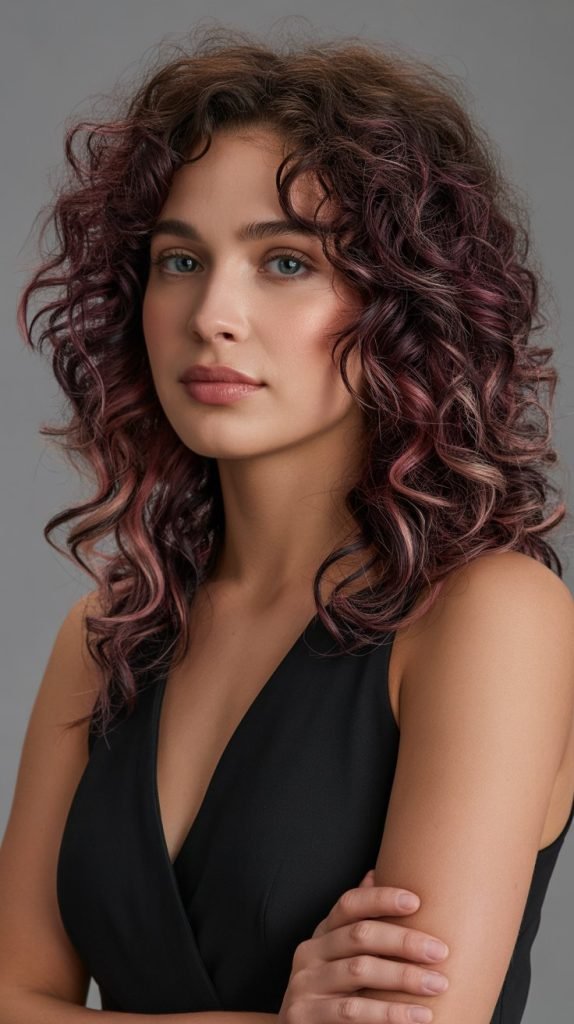 Plum Wine Balayage
