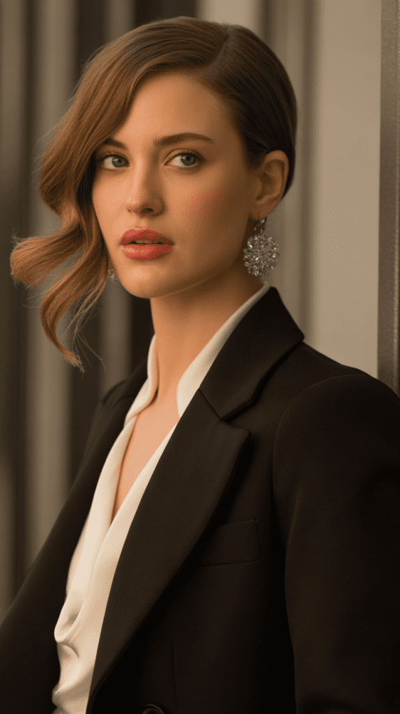 Deep Side Part Styles