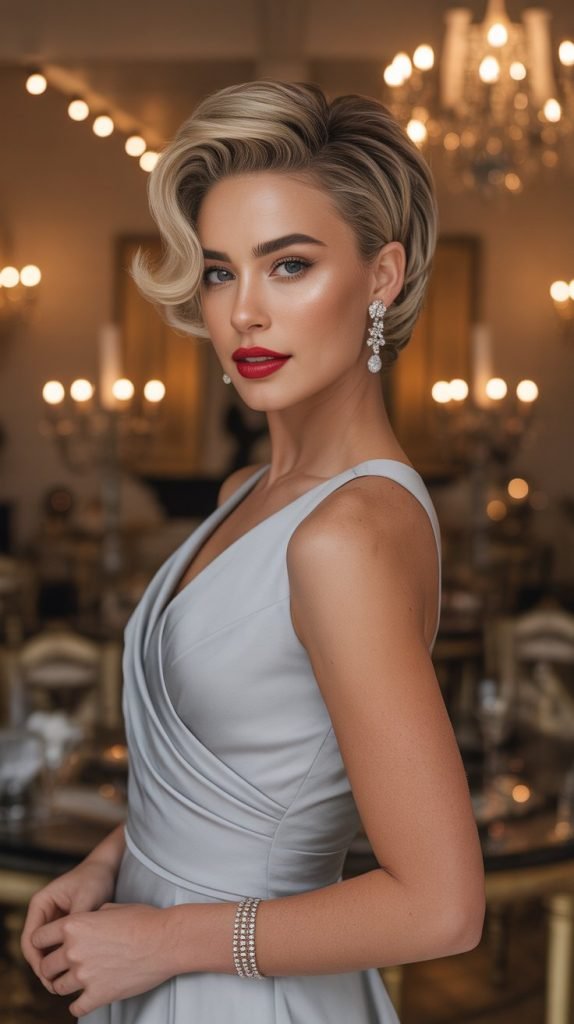  Tucked and Pinned Elegance