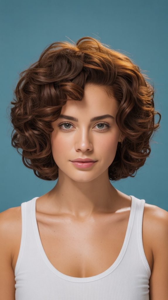 Styling Techniques for Curly Stacked Inverted Bobs