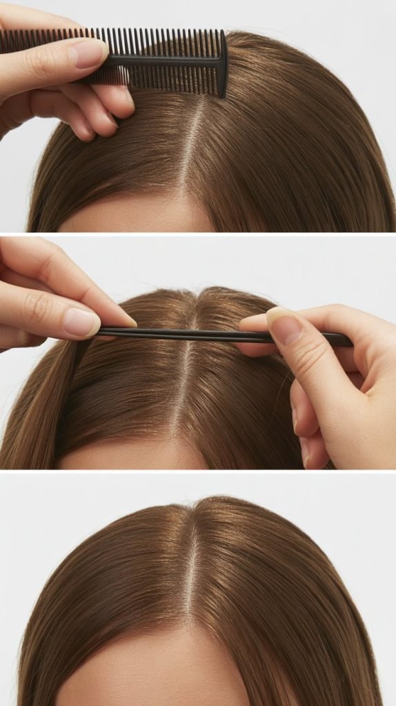 Creating the Perfect Side Part
