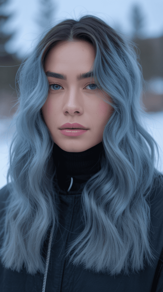 Icy Blue-Black Combinations